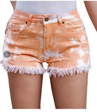 TIE DYE DENIM SHORTS - B ANN'S BOUTIQUE, LLC