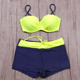 TWO-PIECE BOY SHORT SET - B ANN'S BOUTIQUE, LLC