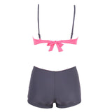 TWO-PIECE BOY SHORT SET - B ANN'S BOUTIQUE, LLC