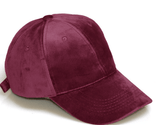 VELMA’S VELVET BASEBALL CAP - B ANN'S BOUTIQUE