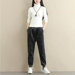 VELOUR JOGGERS