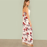 WINNIE’S WIDE LEG FLORAL & LACE JUMPSUIT - B ANN'S BOUTIQUE