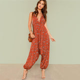 WINNIE’S WILDFLOWER JUMPSUIT - B ANN'S BOUTIQUE