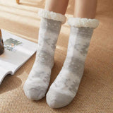 WINTER WONDERLAND SLIPPER SOCKS - B ANN'S BOUTIQUE, LLC