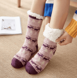 WINTER WONDERLAND SLIPPER SOCKS - B ANN'S BOUTIQUE, LLC