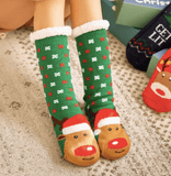 WINTER WONDERLAND SLIPPER SOCKS - B ANN'S BOUTIQUE, LLC