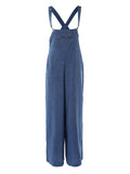 WOOLEN SUSPENDER JUMPSUIT WITH ZIPPERED POCKET - B ANN'S BOUTIQUE, LLC