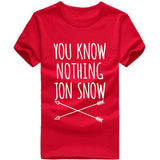 YOU KNOW NOTHING JON SNOW T-SHIRT - B ANN'S BOUTIQUE