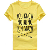 YOU KNOW NOTHING JON SNOW T-SHIRT - B ANN'S BOUTIQUE