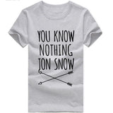 YOU KNOW NOTHING JON SNOW T-SHIRT - B ANN'S BOUTIQUE